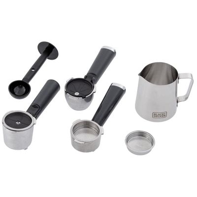Cafeiteira Espresso CEA1200G Gourmand Gris 1200W Multifunções Inox Black+Decker Inox / 110V
