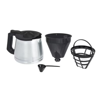 Cafeteira Elétrica CM350G Gourmand Gris 1,5L Programável Black+Decker Inox Preto