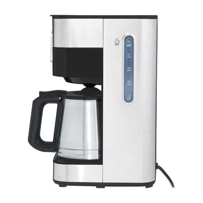 Cafeteira Elétrica CM350G Gourmand Gris 1,5L Programável Black+Decker Inox Preto