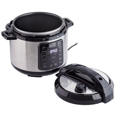 Panela de Pressão Elétrica Black + Decker PP900G Gourmand Gris 5L 900W Inox / 110V