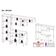 Armário De Cozinha Compacta Modulada Versatile Multimóveis Mp2302 Preto/lacca Fumê Preto/lacca Fumê