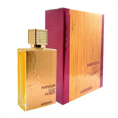 Manasik Oud Amber Ameerat Eau De Parfum - Perfume Unissex 100ml