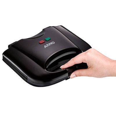 Grill e Sanduicheira Arno Compacta SACB - 600W 220V