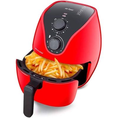 Fritadeira Air Fryers Multilaser 1500w 4litros CE084 220V Vermelho