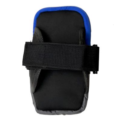 Bolsa Braçadeira Esportiva Impermeável com 2 Bolsos e Saída para Fone – Ajustável para Corrida e Academia