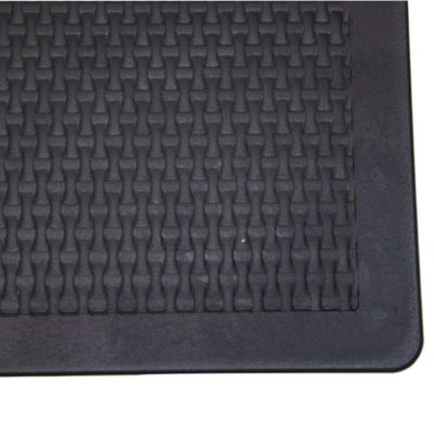 Kit 4 Mesas Tramontina Plástico Rattan Preto Pés de Alumínio Laura Área Interna Externa