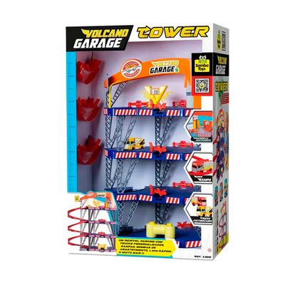 Pista Garagem Volcano Samba Toys