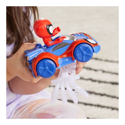 Boneco Spidey Com Veiculo Hasbro