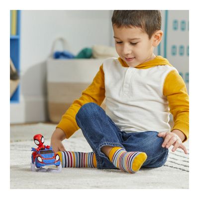 Boneco Spidey Com Veiculo Hasbro