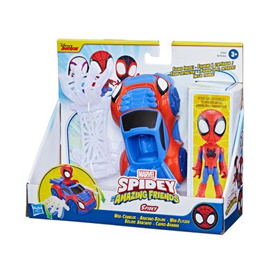 Boneco Spidey Com Veiculo Hasbro