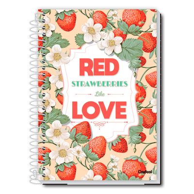 Caderno Universitário Feminino My Collection 280F/20 Matérias Credeal