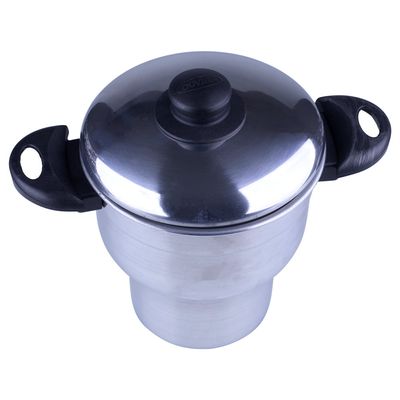 Cuscuzeiro 14cm Polido Alumínio Oliveira