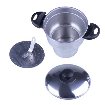 Cuscuzeiro 14cm Polido Alumínio Oliveira