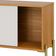 Rack Para Sala de Estar TV 50 Pol 144cm Industrial Nagi D03 Freijó Off White - Lyam Decor