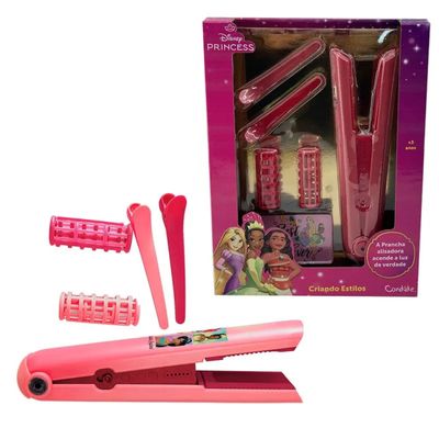Conjunto De Beleza Criando Estilos Princesas Disney Com Luz - Candide 54113