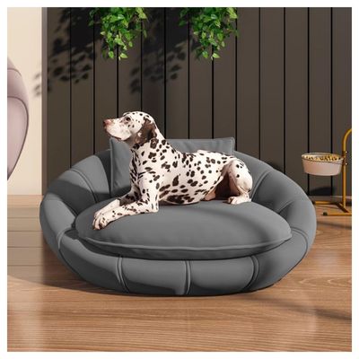 Cama Caminha Sofá Pet Cachorro Gato Cinza Zafira Caemmun