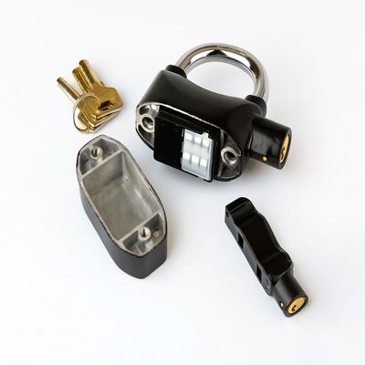 Cadeado Trava Alarme Sonoro Anti Furto Sensor Sonoro - Segurança Extra para Bicicletas, Motos e Residências