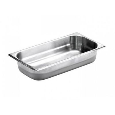 Kit 8 Cubas Gastronomica Inox GN 1/3 x 65mm (325x176mm)