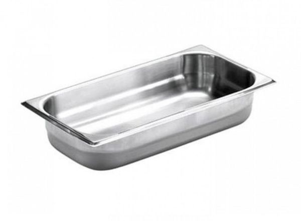 Kit 8 Cubas Gastronomica Inox GN 1/3 x 65mm (325x176mm)