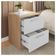 Mesa Cabeceira Quarto 2 Gavetas Sleep Marrom Branco Caemmun
