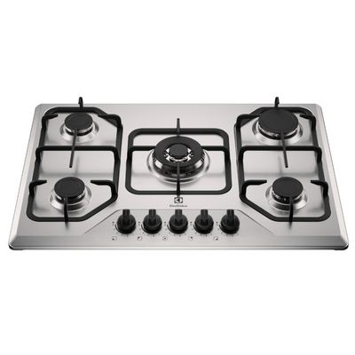 Cooktop Gás 5 Queimadores ke5xc Tripla Chama Inox Electrolux mesmas medidas do (Gf75x e Gt75x)