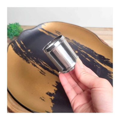 Porta Guardanapo Anel Argola Aço Inox Mesa Posta 6un