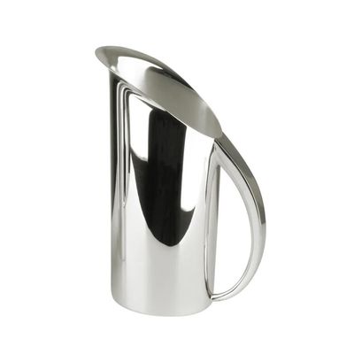 Jarra Oval para Água Saint James Infinity em Prata, 1,3 Litro, Luxo e Elegância para Mesa