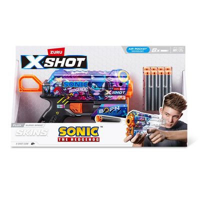 Lançador de Dardos X-Shot - Skins Flux Sonic - Super Speed