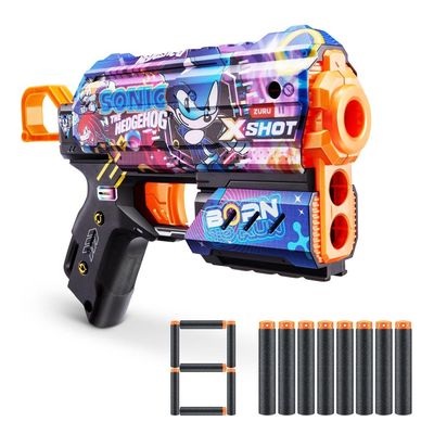 Lançador de Dardos X-Shot - Skins Flux Sonic - Super Speed