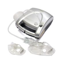 Nebulizador e Inalador G-Tech Nebcom V Prata Bivolt