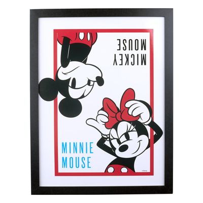 Quadro MDF 30x40cm CV245191 Mickey - Item Sortido