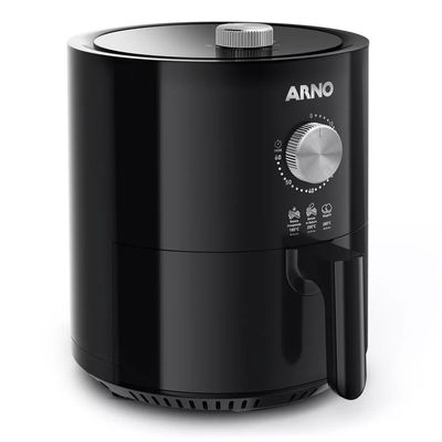 Fritadeira Elétrica Air Fryer Arno Airfry Ultra UFRP 4,2L Preta - 220V