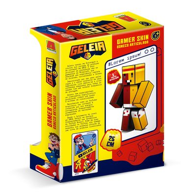 Boneco Geleia 25cm Algazarra