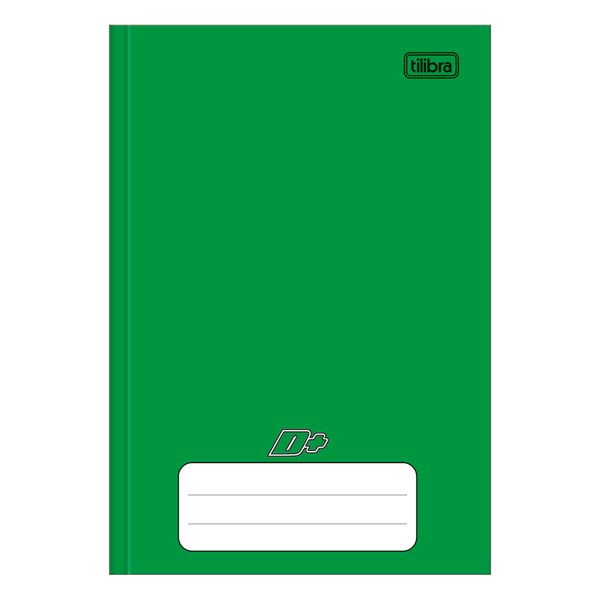Caderno Brochura Tilibra Capa Dura 1/4 Verde 96 Folhas Caderno Brochura Tilibra Capa Dura 1/4 Verde 96 Folhas
