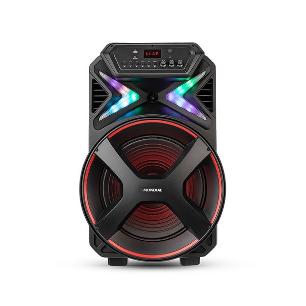 Caixa Amplificada Bluetooth Mondial Connect Lights Plus CM-700 - Bivolt Caixa Amplificada Bluetooth Mondial Connect Lights Plus CM-700 - Bivolt
