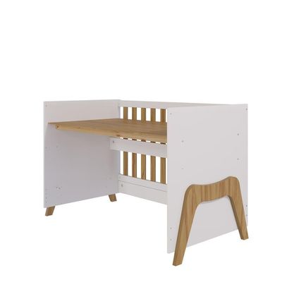 Berço Guti Retrô - Moveis Peroba Amendoa-branco