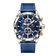 Relógio De Pulso Masculino Com Movimento Quartzo Design Esportivo Azul