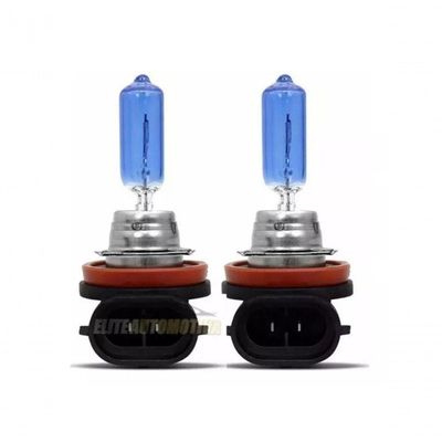 Lampada Super Branca Techone H9 55w 8500k Com Inmetro