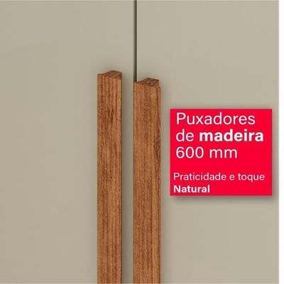 Guarda-roupa De Casal 100% Mdf 6 Portas 4 Gavetas Inglaterra