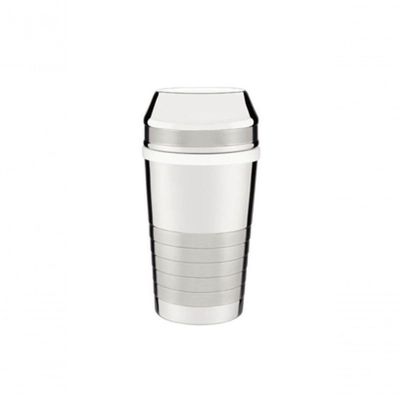 Coqueteleira Tramontina Millenium 680ml Em Aço Inox Com Detalhes Foscos