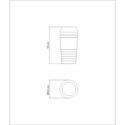 Coqueteleira Tramontina Millenium 680ml Em Aço Inox Com Detalhes Foscos