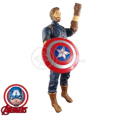 Boneco Action Figure Vingadores Capitão America 29Cm