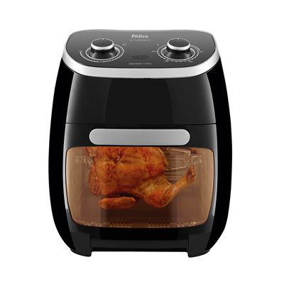 Fritadeira Elétrica 2 em 1 Philco Oven Air Fryer e Forno PFR2000P 11L Preta - 127V