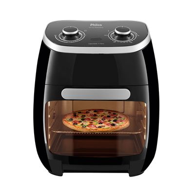 Fritadeira Elétrica 2 em 1 Philco Oven Air Fryer e Forno PFR2000P 11L Preta - 127V