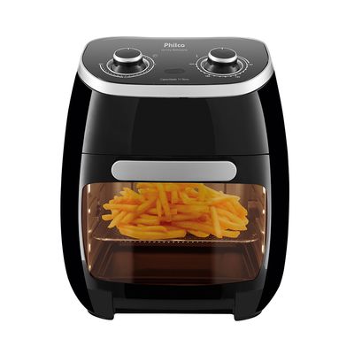 Fritadeira Elétrica 2 em 1 Philco Oven Air Fryer e Forno PFR2000P 11L Preta - 127V
