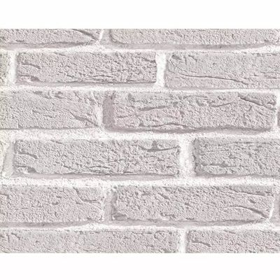 Plástico Adesivo Contact Decorado Tijolos Brancos 45cmx2m