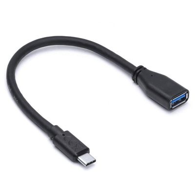 Cabo Adaptador Otg Usb3.0 Tipo C Para Usb Fêmea