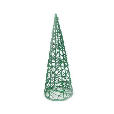 Cone Natalino Decorado Le Vazado 15cm - Item Sortido