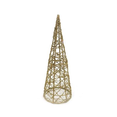 Cone Natalino Decorado Le Vazado 15cm - Item Sortido