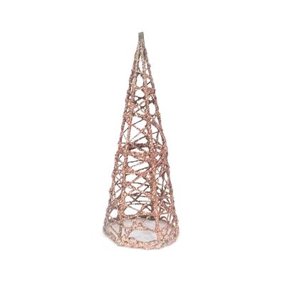 Cone Natalino Decorado Le Vazado 15cm - Item Sortido
